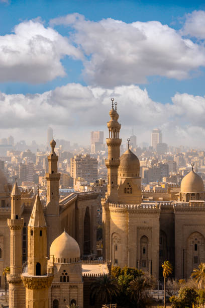 istock Mosques of sultan hassan and al-rifai emerging from cairo skyline 2194059816