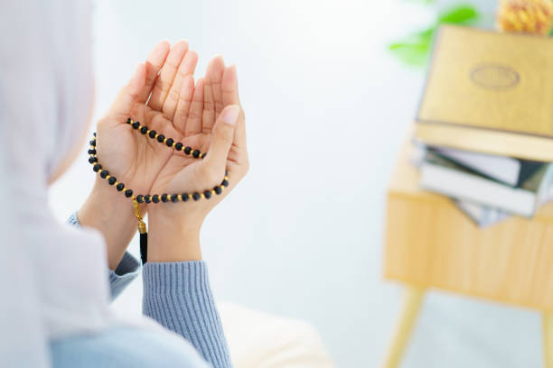 istock Asian muslim woman praying for Allah. 2194060342