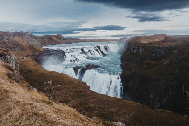 istock Gullfoss waterfall in south Iceland, a breathtaking natural landmark. 2194060500