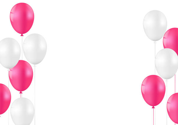 istock Balloons Celebration Background. Background for Valentine's Day, Wedding Celebration, Mother's Day or Anniversary. 2194062412