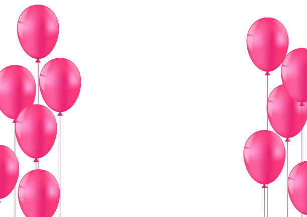 istock Balloons Celebration Background. Background for Valentine's Day, Wedding Celebration, Mother's Day or Anniversary. 2194062416