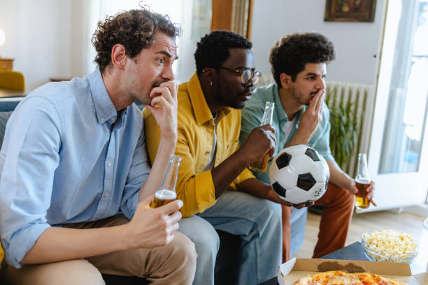 istock Tense moments while watching sports 2194070378