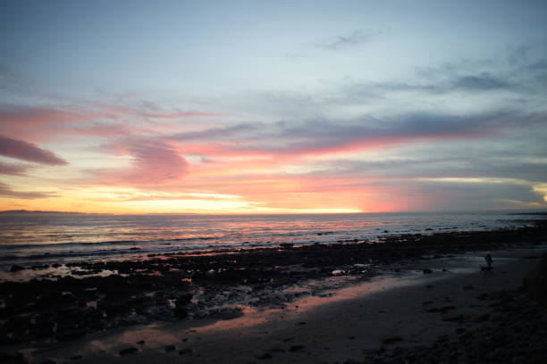 istock Santa Barbara Coastline & Channel Islands at Sunset 2194070561