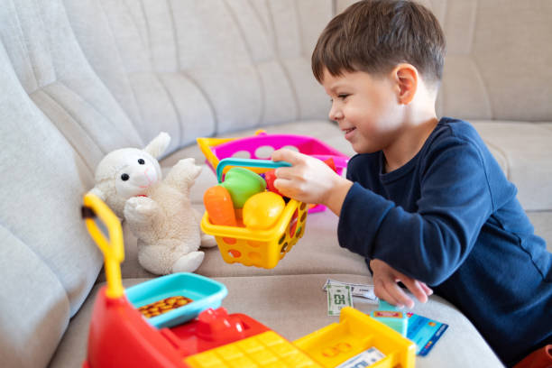 Easter Celebration with cute child