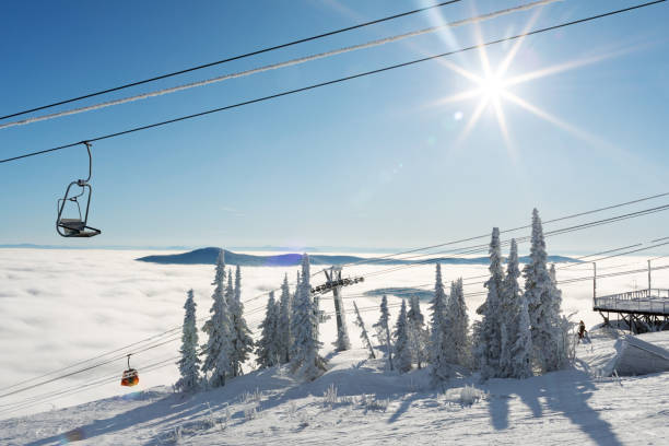 Ski lift at Ski resort