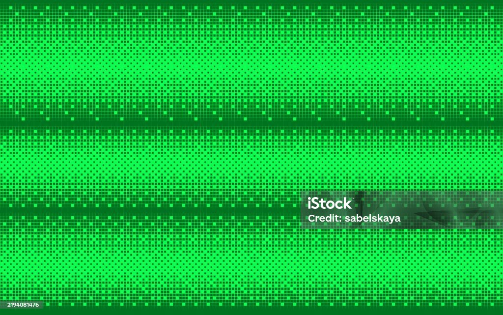 Green Bitmap Graphics Bitmap Texture Monochrome Green Wave Made Of Dots Stock Illustration ...