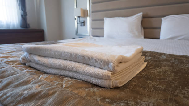istock Interior of a modern hotel bedroom 2194082783