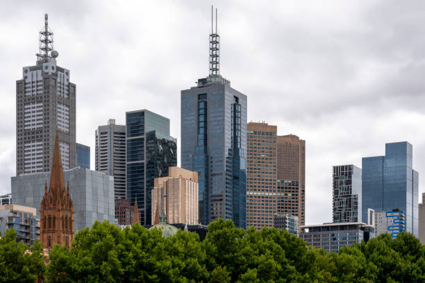 istock Downtown Melbourne, Victoria, Australia 2194083749