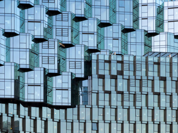 Modern office blocks in Melbourne, Victoria, Australia