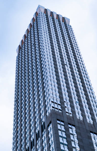 istock Skyscraper building architecture. Skyscraper in business district. Modern building in metropolis city. Business building skyscraper in city. City downtown with skyscraper. Architecture design 2194095387