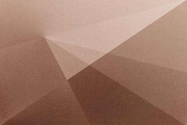 Light pastel soft dusty pale brown sepia beige nude white abstract background. Geometric. Gradient. Line triangle angle. Grunge noise grain mesh. Business technology premium. Mocha mousse color 2025.