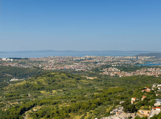istock Looking out from Klis Fortress to downtown Split, Croatia 2194118202