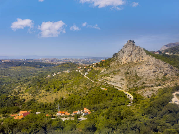 istock Klis Fortress on its rock, Split, Croatia 2194118260