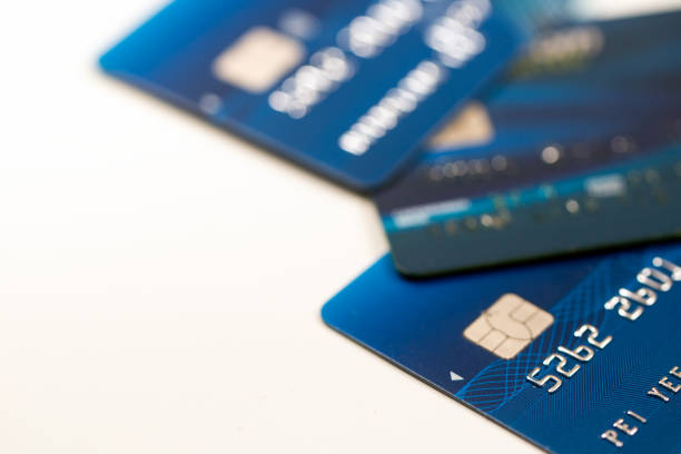istock Credit card financial background 2194121536