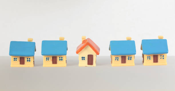 istock House Model Small size there space Residential Structure, home Business Concepts, and Success in Finance, Banking and Investment 2194129712