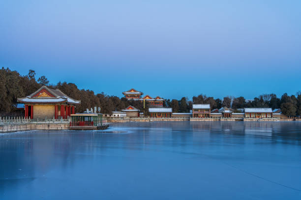 The Summer Palace is a vast ensemble of lakes, gardens and palaces in Beijing. It was an imperial garden during the Qing dynasty.