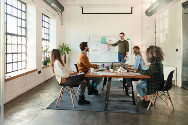 istock Business presentation at casual office! 2194148809