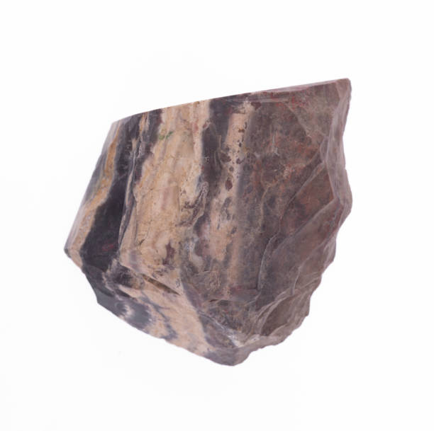 istock geological polished mineral stone agate isolated on white background 2194152727