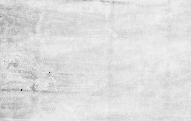 illustrations, cliparts, dessins animés et icônes de gris clair plâtré béton coloré effet texturé taché vieux délavé désordonné sale vide vide uni horizontal rayé niveaux de gris arrière-plan vectorielle avec texture grunge comme taché vieux plâtre rustique patiné vieux mur délabré - béton