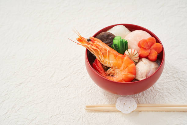 istock Elegant Japanese Zoni: A Festive Soup for New Year’s Celebration 2194155708