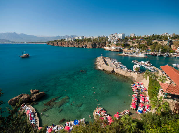 istock Mermerli beach and Kaleici harbour 2194158155