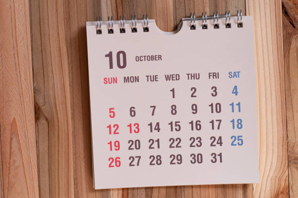 2025 October Calendar. Planning Concept