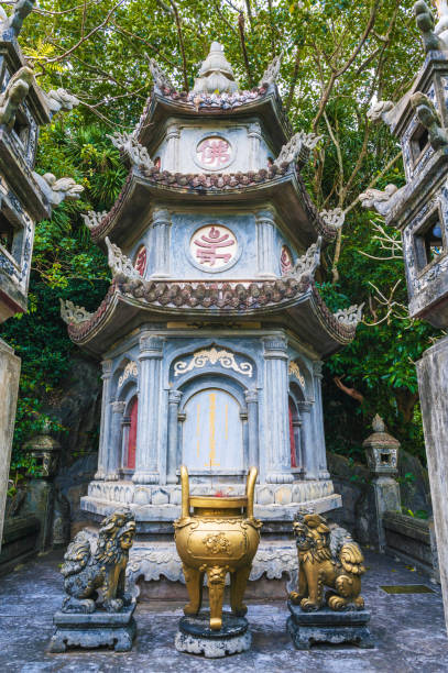 istock Marble Mountains Buddhist Temple in Da Nang afternoon 2194172514