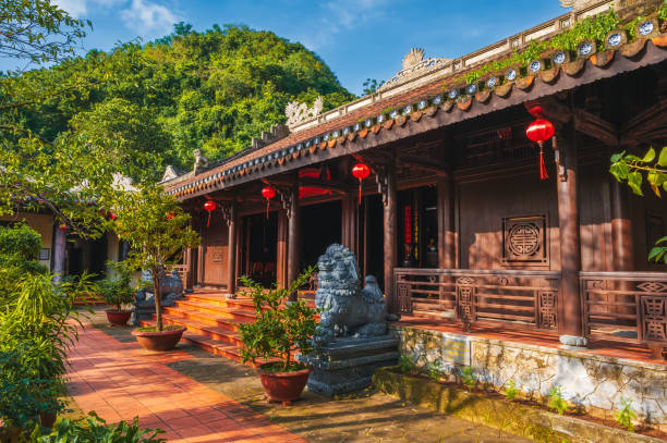 istock Marble Mountains Buddhist Temple in Da Nang afternoon 2194173783
