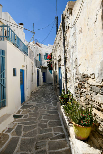 istock Greece, Buildings in narrow Lanes 2194175229