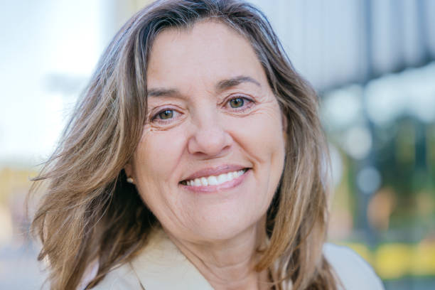 istock Smiling Mature Woman Outdoors with Confident Expression 2194175497