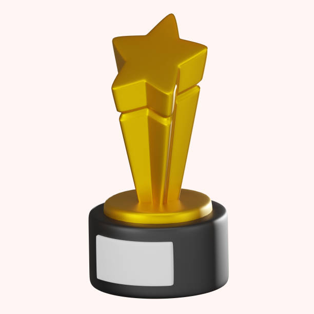istock 3D render, Star Trophy for Achievement and Celebration, Icon Illustration 2194177240