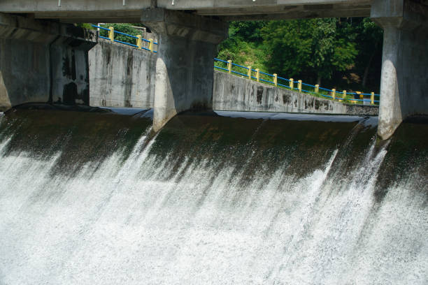 The Jean-Lesage generating station, (French: Centrale Jean-Lesage) formerly known as Manic-2, is a dam located 22 km from Baie-Comeau built on Manicouagan River in Quebec, Canada. The station is owned and operated by Hydro-Québec.