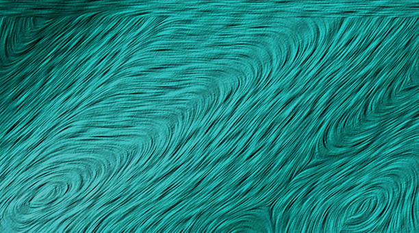 istock Abstract blue colors wavy background, flowing in 3d design, 2194187603