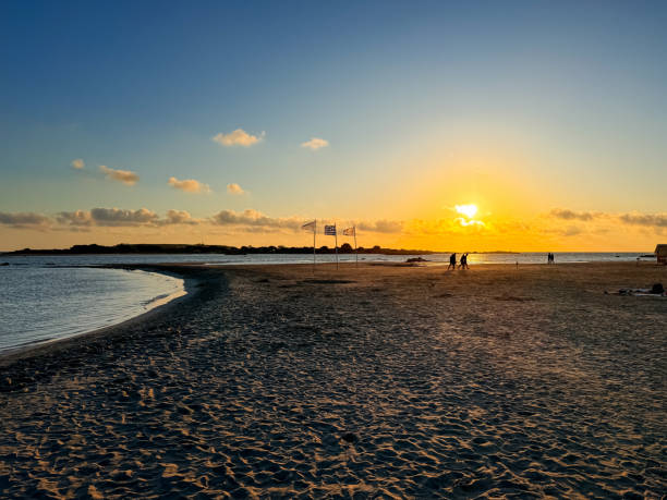 istock Elafonisi beach, Crete island, Greece at sunset 2194193159