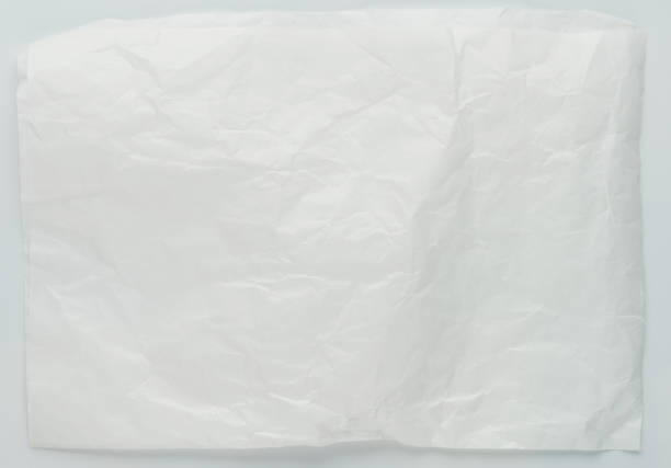 istock Wrinkled and crumpled white paper page 2194195318