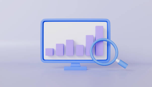 istock Business analytics and digital marketing, Chart from the screen of computer icon 2194195585