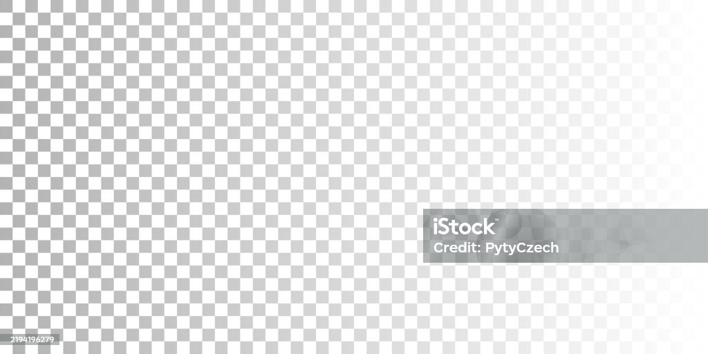 White Gradient Backdrop On Transparency Grid Stock Illustration ...