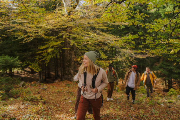 istock Hiking with friends 2194196804