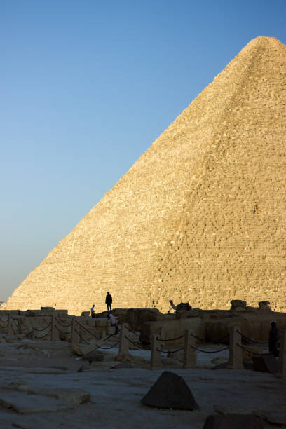 istock Man in front of the Giza pyramid. Cairo, Egypt. 2194197043