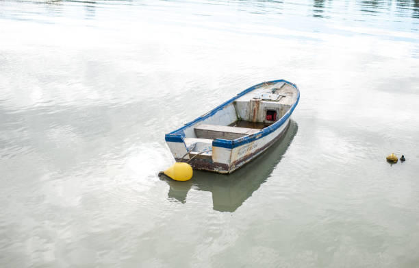 istock An old Japanese wooden boat 2194197083
