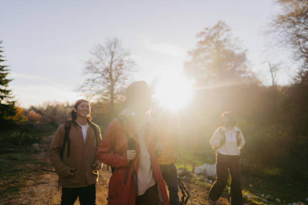 istock Hiking with friends 2194197296