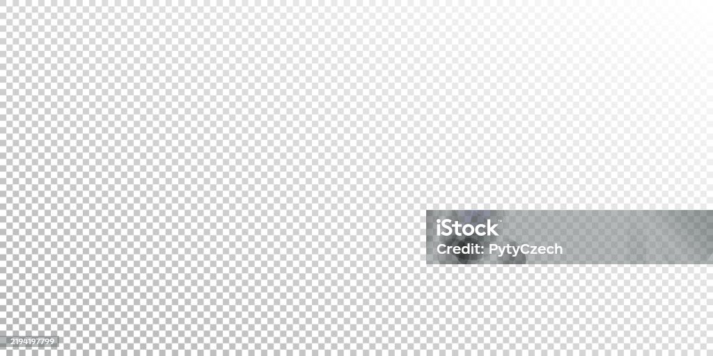 White Gradient Backdrop On Transparency Grid Stock Illustration ...