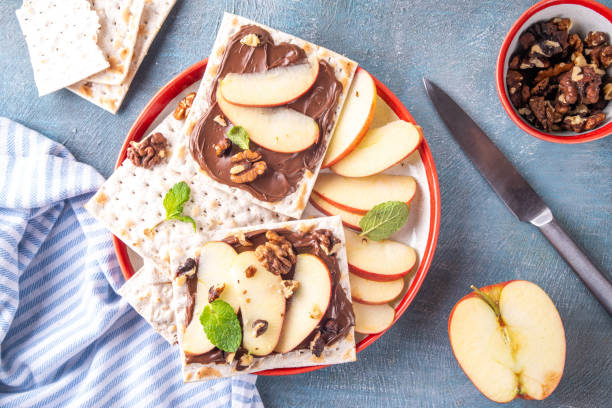 istock Charoset matzah sweet dessert sandwiches 2194204778