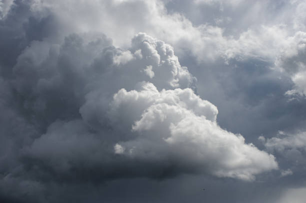istock Natural background with cloudy sky and rainy clouds 2194218957