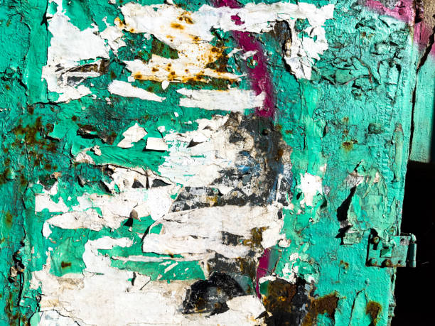 Grunge Revival: Evocative Textural Harmony in Old Poster-Inspired Backgrounds