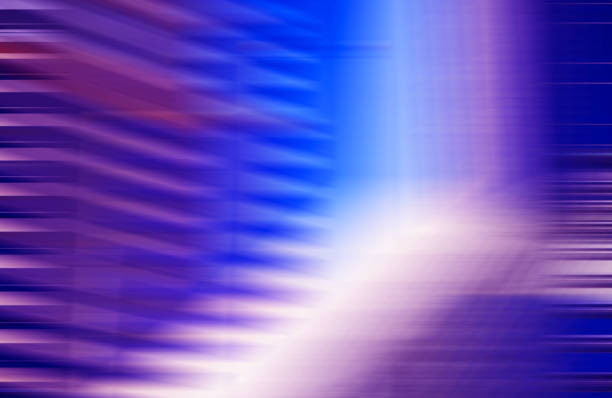 Abstract background with purple and blue shapes