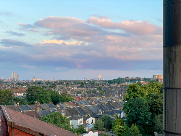 istock Wood Green, North London, at sunset 2194224580