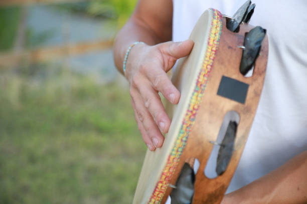 istock Joyful Tambourine Beats in Rolling Countryside 2194225295