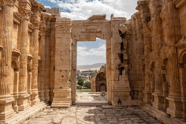 istock Bacchus temple from the inside in Baalbek, Lebanon. 2194227174
