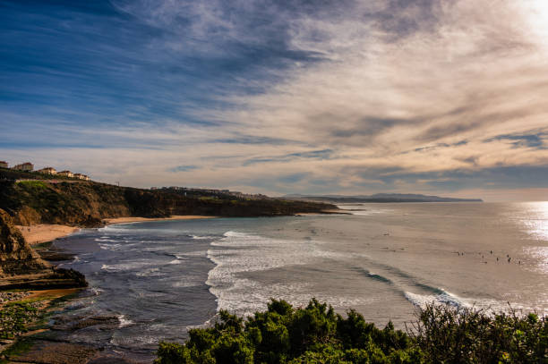 istock Ribeira de Ilhas beach in Ericeira, Portugal. 2194227513